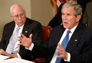 Bush and Cheney Partner in Crime