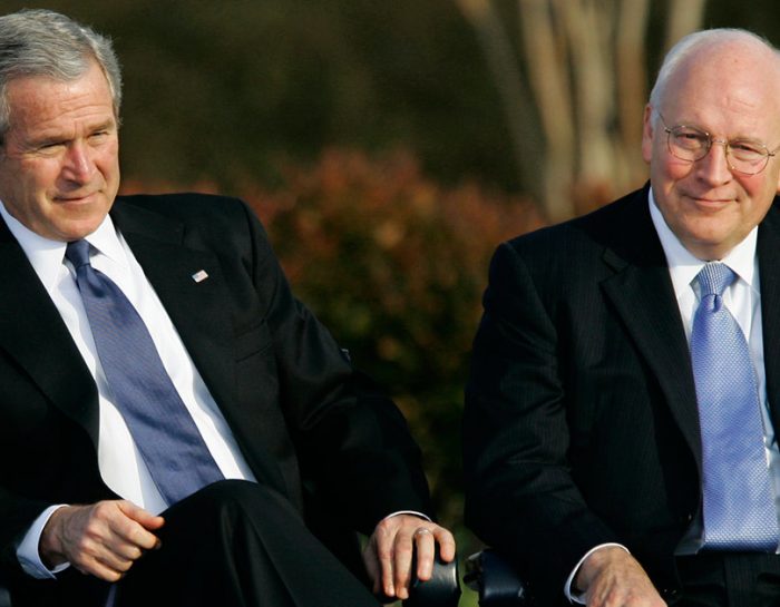 Controversy of Bush and Cheney